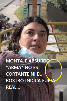 MAGNUSARTIFEX1's tweet photo. @reiconsort No se lee furia, temor o verdadera intención salvaje en el rostro...  
Es un montaje local para recalentar los ánimos y poner rabia en la mente de los incautos... https://t.co/kOZjwNKrBU