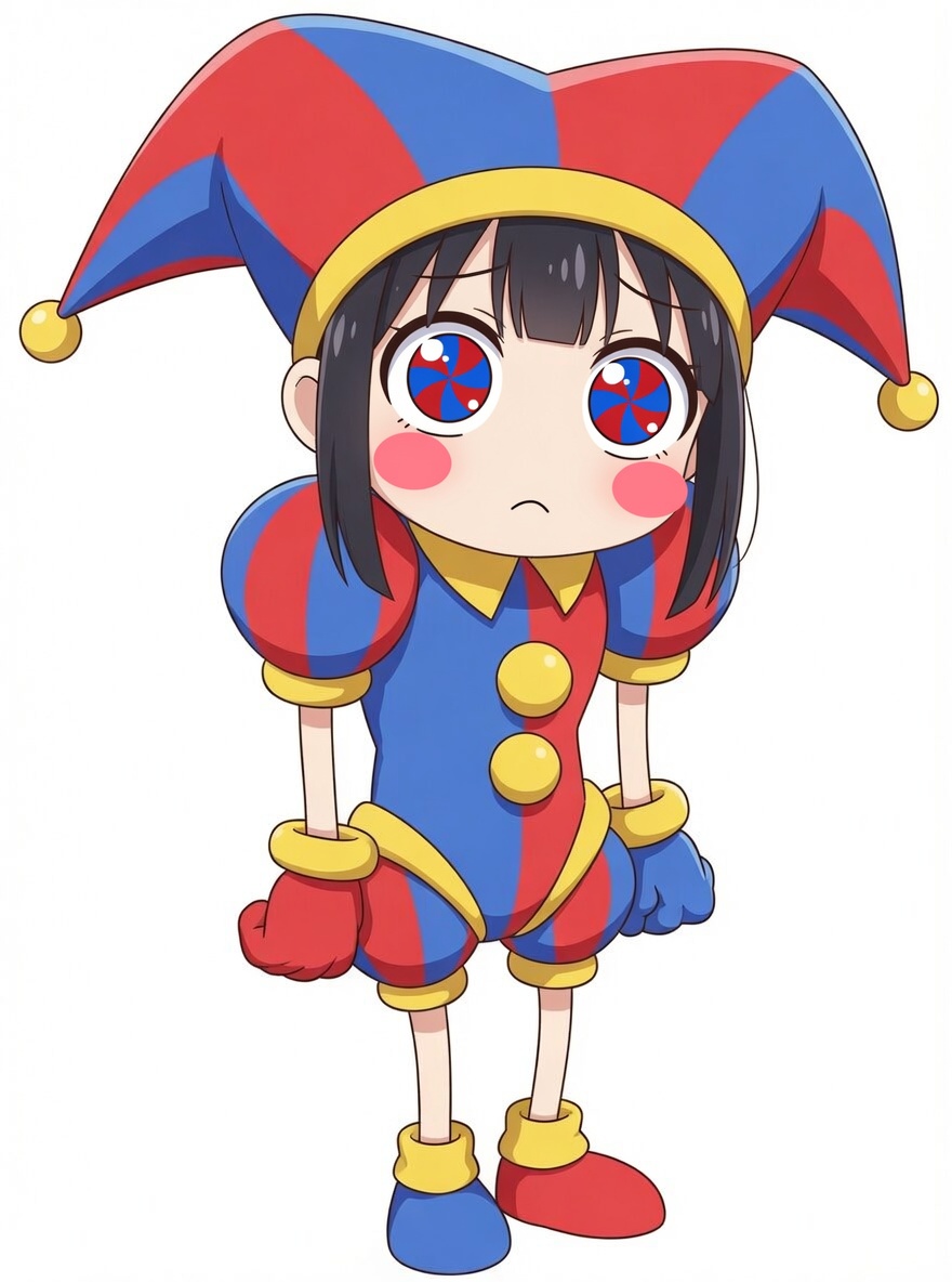 Hideo_Fufujima's tweet photo. Common Pomni hypocrite excuses:

>The lore says she's an adult
>She acts like an adult
>She sounds like an adult
>It's not her original body
>It's just stylization

All of which apply to Shinobu. What do you think those same antis would say if she was an anime character? 🤔 https://t.co/grjqC7q0FE