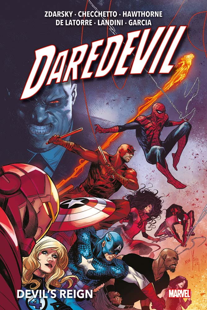 paninicomicsfra's tweet photo. RÉIMPRESSIONS ! Pour commencer l'automne, on part à Hell's Kitchen ! A la fin du mois de septembre, on lance une réimpression massive des MARVEL DELUXE : DAREDEVIL qui seront donc dispos à la commande par les libraires dans le courant du mois d'octobre ! Au programme ?

* Les quatre volumes du run de BENDIS & MALEEV
* Les tomes 2 et 3 (sur 3) du run de BRUBAKER & LARK
* Les quatre volumes (dont DEVIL'S REIGN) du run de ZDARSKY & CHECCHETTO

🔥🔥🔥