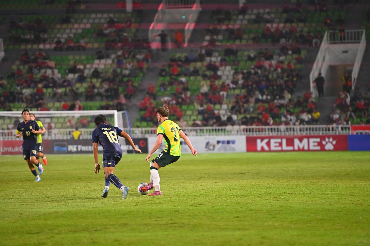AcademyOfLight's tweet photo. 🇦🇺 What a moment for Marcus Neill! 

The Australia U19s went on to win the ASEAN Championships with a 2-0 victory over Thailand with Neill playing the full 90 👊 https://t.co/TzQ2dcyJwv