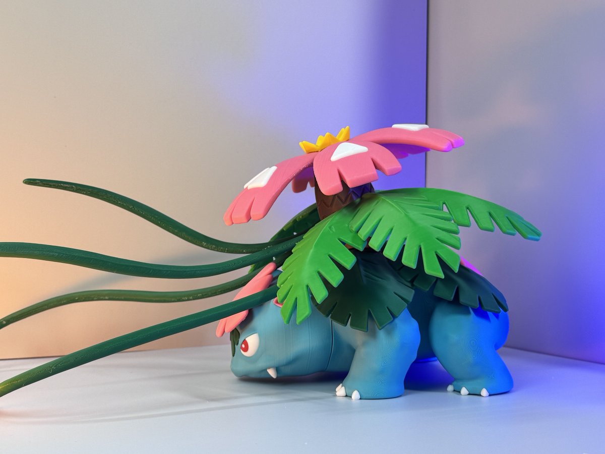 Cults3D's tweet photo. 🐉 #0003Venusaur mega • 3MF files
➡️ Download 3D print model: https://t.co/iGsv5OeLni
💡 Designed by JL3Dprint https://t.co/XOuRqGEa1W