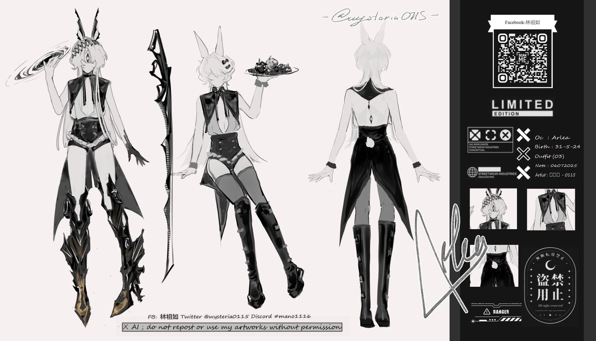 wysteria0115's tweet photo. Outfit Design Sheet - Oc : Arlea

#Oc #OutfitDesign #DesignSheet #Artmoots #moots #drawing #art #artshare #illustration https://t.co/zhHrd1Rws7