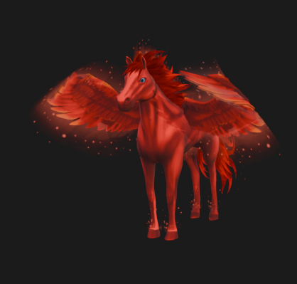 LegitPerspectiv's tweet photo. @matchaberiii winged horse 3D, more stuff on my X profile https://t.co/mA2QQGkWXm