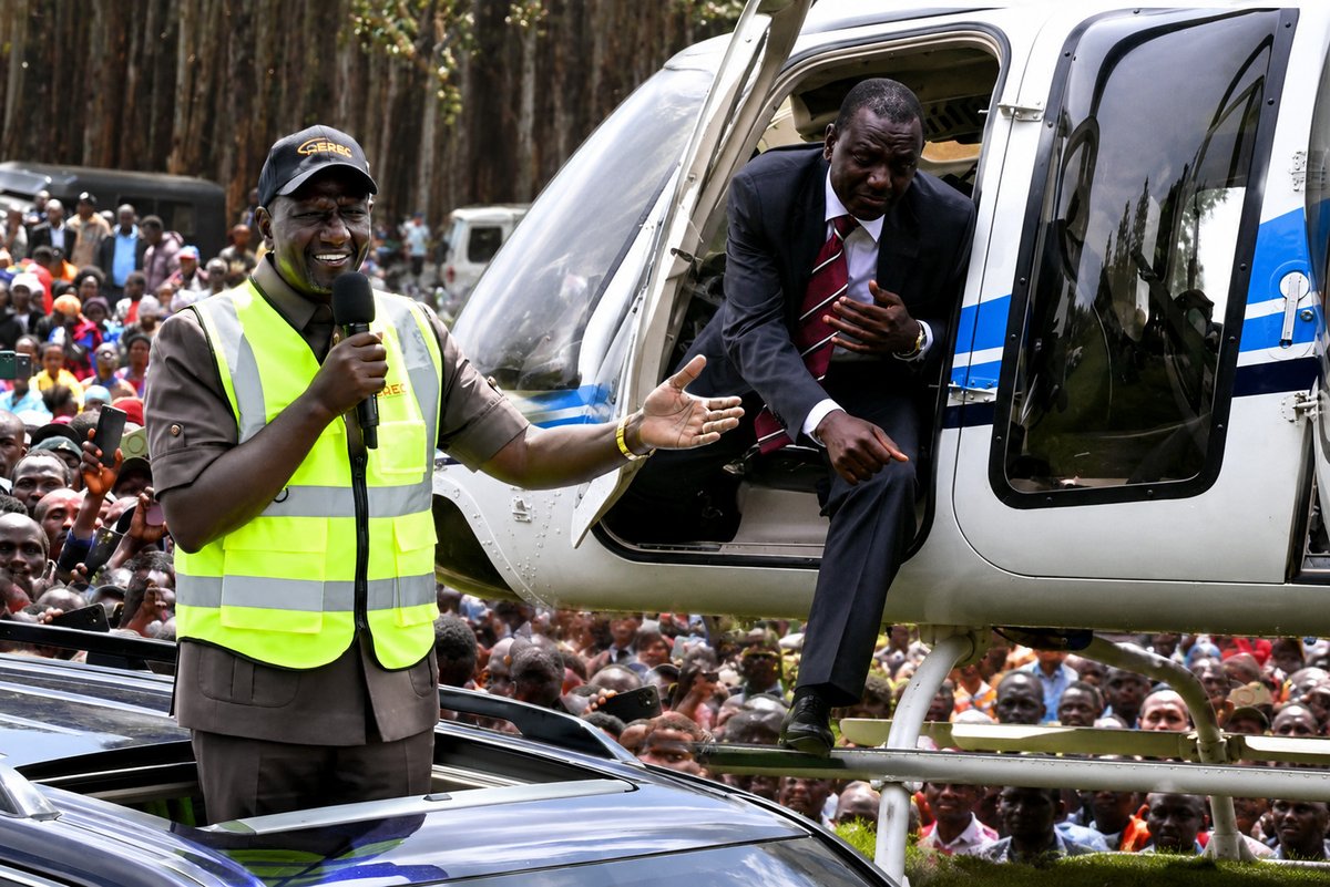 sholard_mancity's tweet photo. JUST IN: Ruto says some people are telling him he works too much and should take a holiday.

I honestly don't know who these people are.

Most Kenyans I interact with are talking about the cost of living, taxes, jobs and broken promises. Many are struggling to point to anything that has made life easier over the last few years.

Unless endless flights, rising taxes and recycled false promises are now considered "work."

What surprises me most is how disconnected a government can become from the daily reality of its citizens to think the biggest public concern is that the President is working too hard?

At a time when millions are worried about survival and dangerous decisons by this govt, who exactly is telling the President that Kenyans think he is working too hard?

Who are these people?