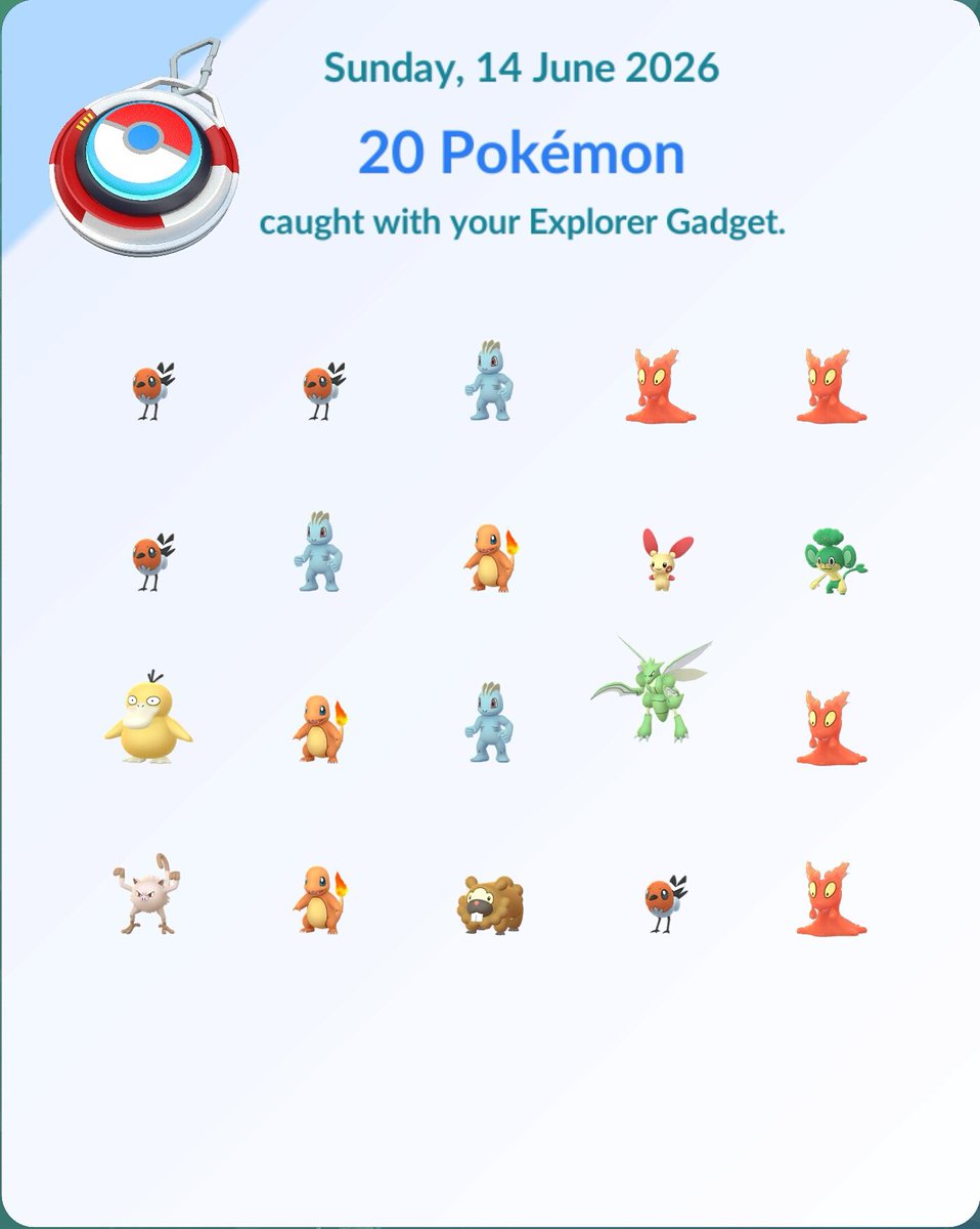 gmjach17's tweet photo. Join the fun of Pokémon GO! https://t.co/BGhSU5PNeW https://t.co/bCwAuA35S0