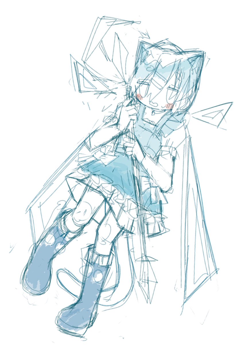 Snow53902's tweet photo. たまにはラフをね https://t.co/Otn4IKEVs4