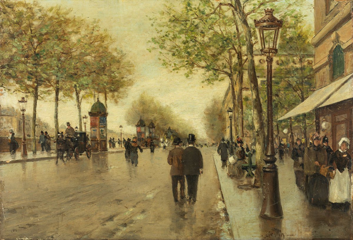 parispainting1's tweet photo. Paris street scene
by Eugène Galien-Laloue
in 1941

#Paris #Parisjetaime #visitparisregion #ExploreFrance #cityscape #eugènelaloue https://t.co/a6Pgbqyc0u