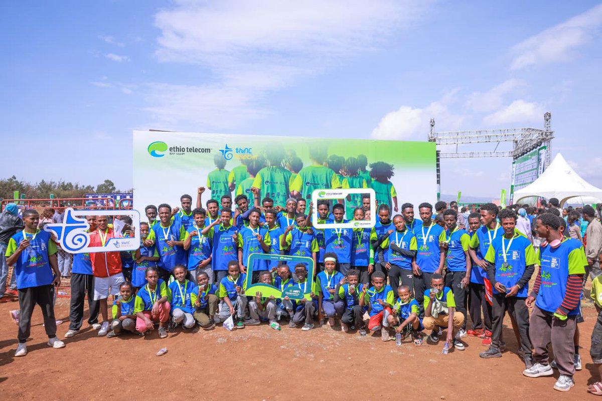 ethiotelecom's tweet photo. በተጨማሪም ተተኪዎችን ለማፍራት ያለመውና ከተለያዩ ትምህርት ቤቶች የተውጣጡ ታዳጊዎችን ያሳተፈው የ15ዓመት በታችና የ11ዓመት በታች ውድድሮች ሲካሔዱ የሕጻናት ውድድርም የዝግጅቱ ተጨማሪ ውበት ነበር።
2/4 https://t.co/lZ0Z8bvlcK