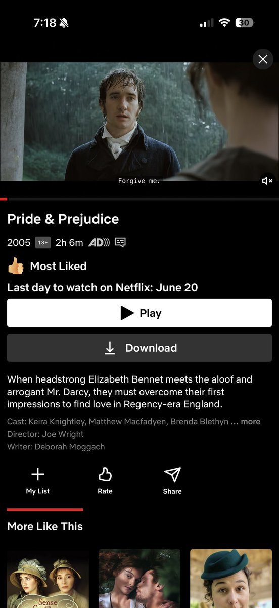 avecH3L's tweet photo. So should I watch it…???? I’ve actually wanted to watch this before but I always forget lols. https://t.co/w0PaNmlHit