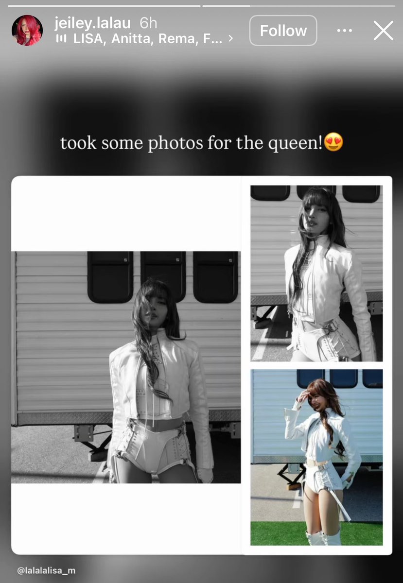 jingjingxx_'s tweet photo. 📸 jeiley.lalau

“took some photos for the queen!😍”

LISA OPENING CEREMONY
#LISAXGOALS #LISAxFIFAWorldCup https://t.co/8EI3k3QBIa