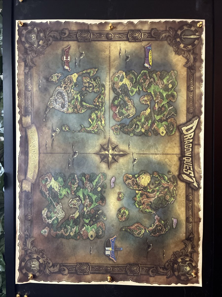 JPNRetroArchive's tweet photo. @eBayでDragon Quest 25th Anniversary World Map B2 Poster Japan Square Enixhttps://ebay.io/m/plY8BD#eBayをチェックする
ドラクエ https://t.co/9Bh6Du4If9