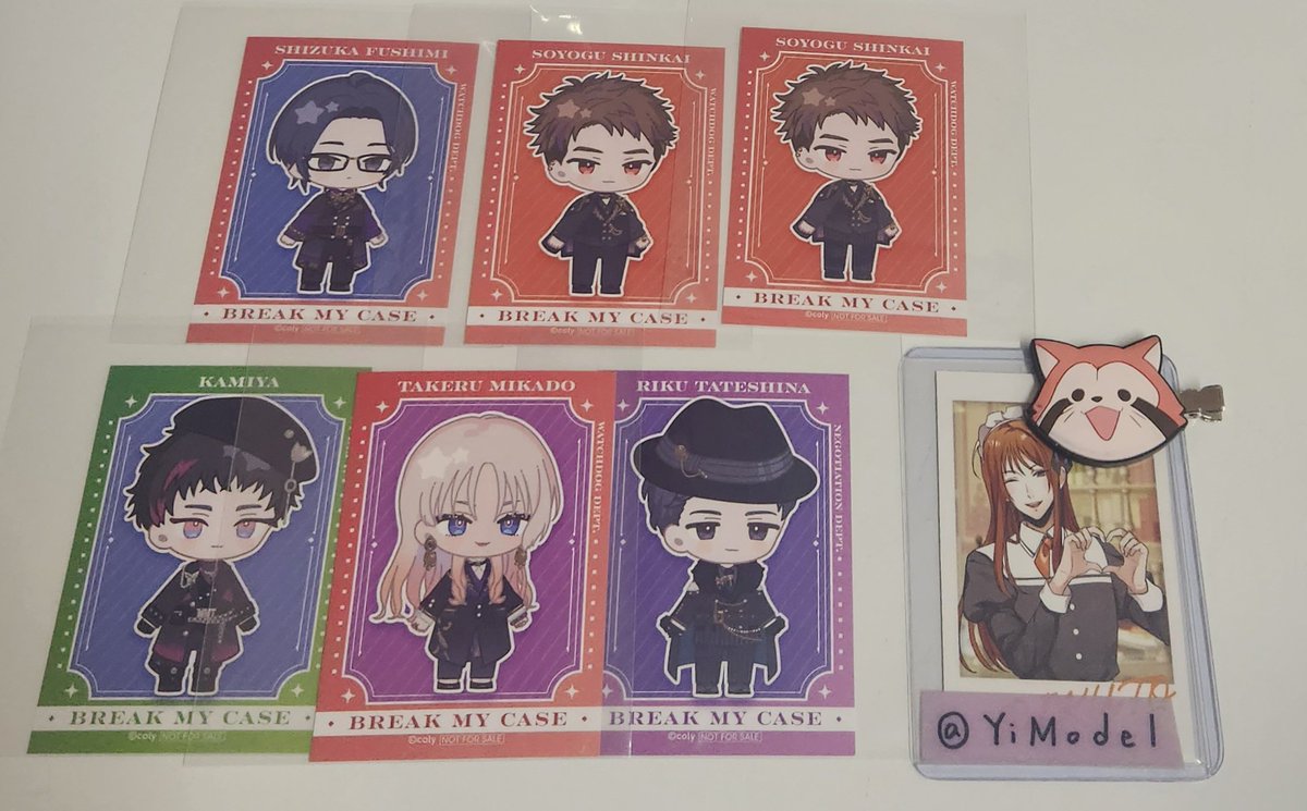YiModel's tweet photo. 【譲渡】ブレマイ 特典 カード

【譲】節見・御門・新開×2・立科・神家

【求】500円

検索からも大歓迎です。
お気軽にお声かけよろしくお願いいたします。 https://t.co/Lr18Dp60Ey