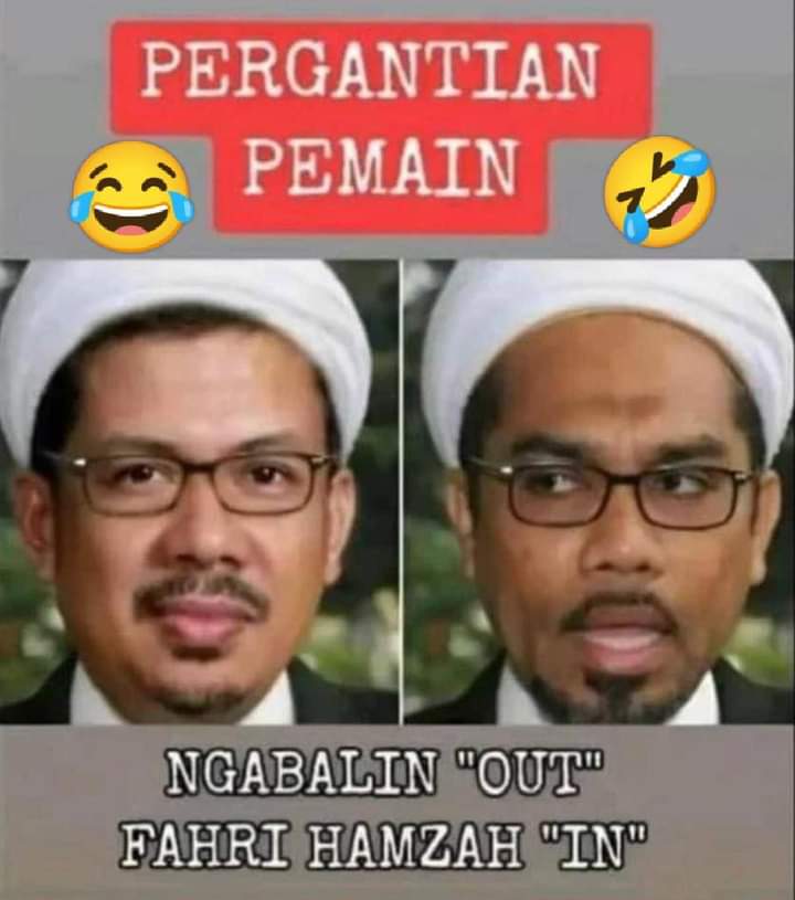 DidiekMurdock's tweet photo. @DrEvaChaniago @Fahrihamzah Ternyata ada pergantian pemain sekarang. https://t.co/1SCQhsHkNq