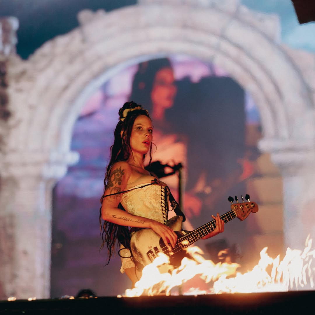 rockforpeople's tweet photo. One &amp; only Halsey headlining #RockforPeople2026 in front of sold out crowd of 50,000 people 🤩

#jeduRFP #rockforpeople @halsey https://t.co/b20YOdenkh