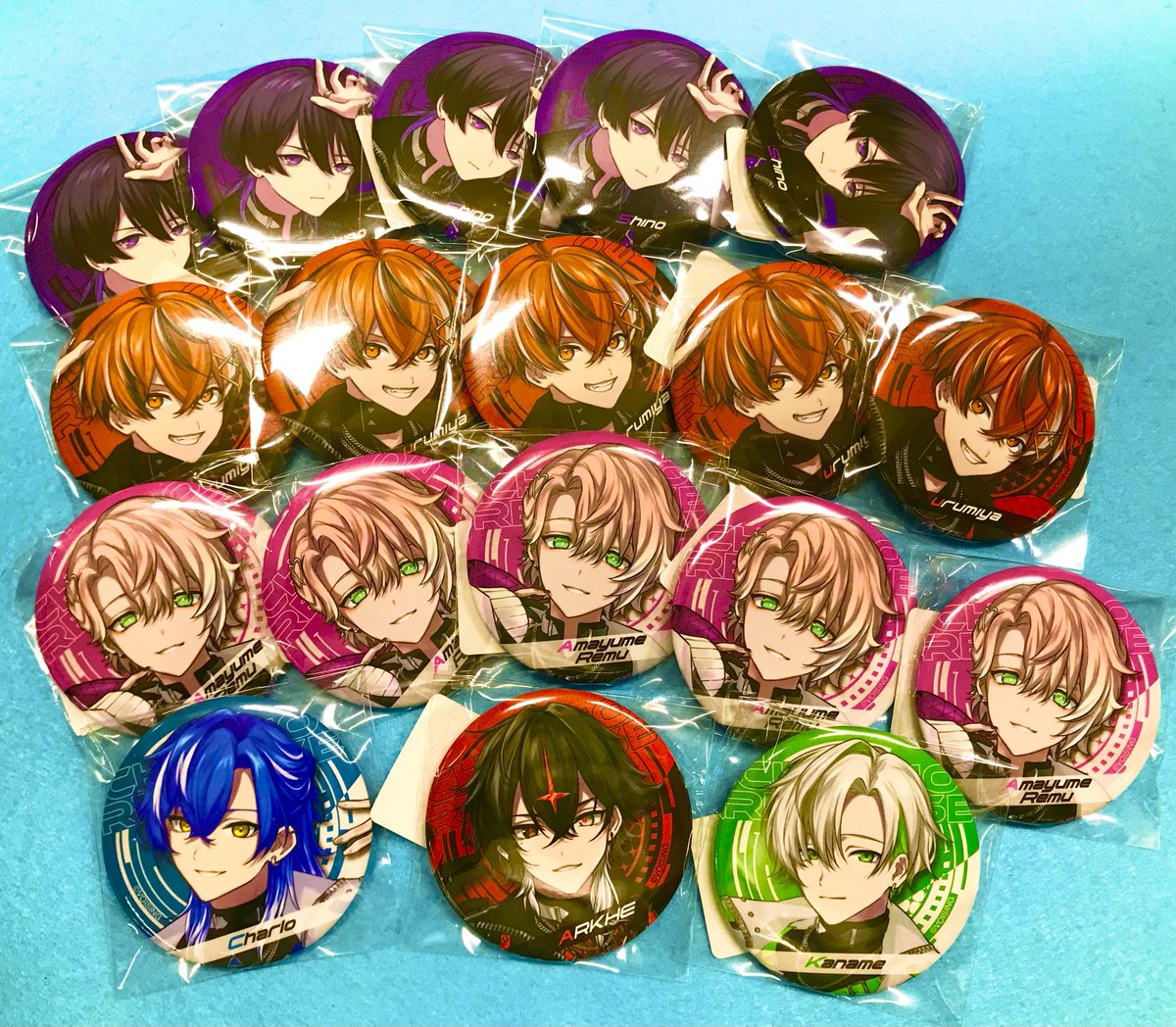 新入荷情報】 #クロノヴァ 関連グッズ入荷！美麗な『缶バッジ』が各種
