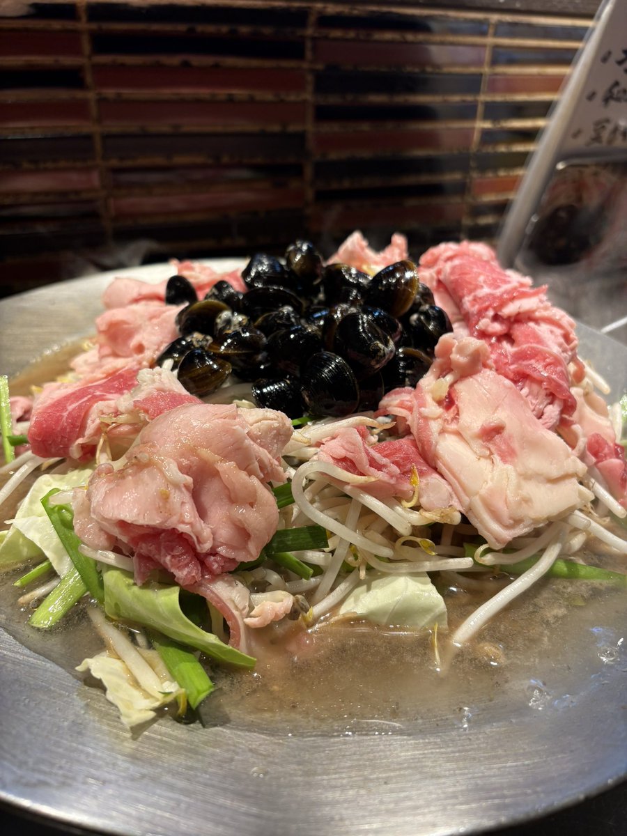 link_day0's tweet photo. しじみ炊き https://t.co/eIXYBSEYMP