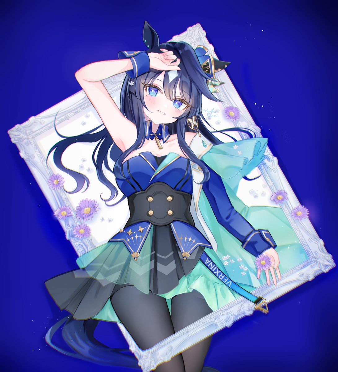 mokocari_'s tweet photo. ヴィルシーナ　＃ウマ娘 https://t.co/HIwHbvqmhT