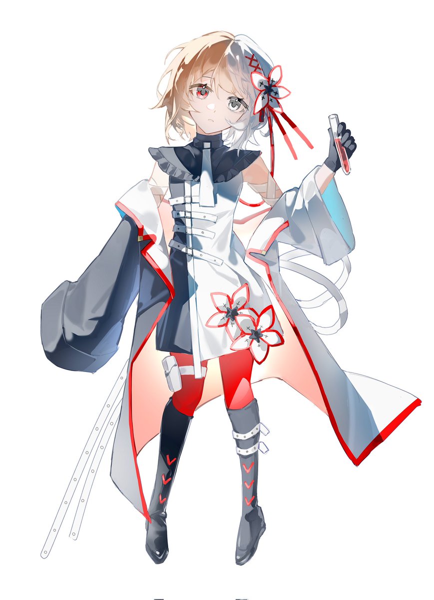 WitaminU's tweet photo. vita（physician）
Halloween design
A genius created Maya based on her appearance and memory.
#arcaea 
#arcaea_art https://t.co/nIKVOuvVPq