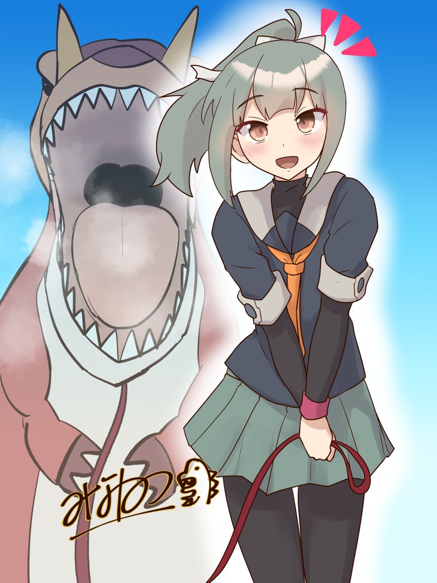 minomina_kai2's tweet photo. おさんぽ中うちのばりさん（大遅刻）
#艦これ版深夜の真剣お絵描き60分一本勝負
#艦これ版真剣お絵描き60分一本勝負_20260613 https://t.co/WwXO65nBzv