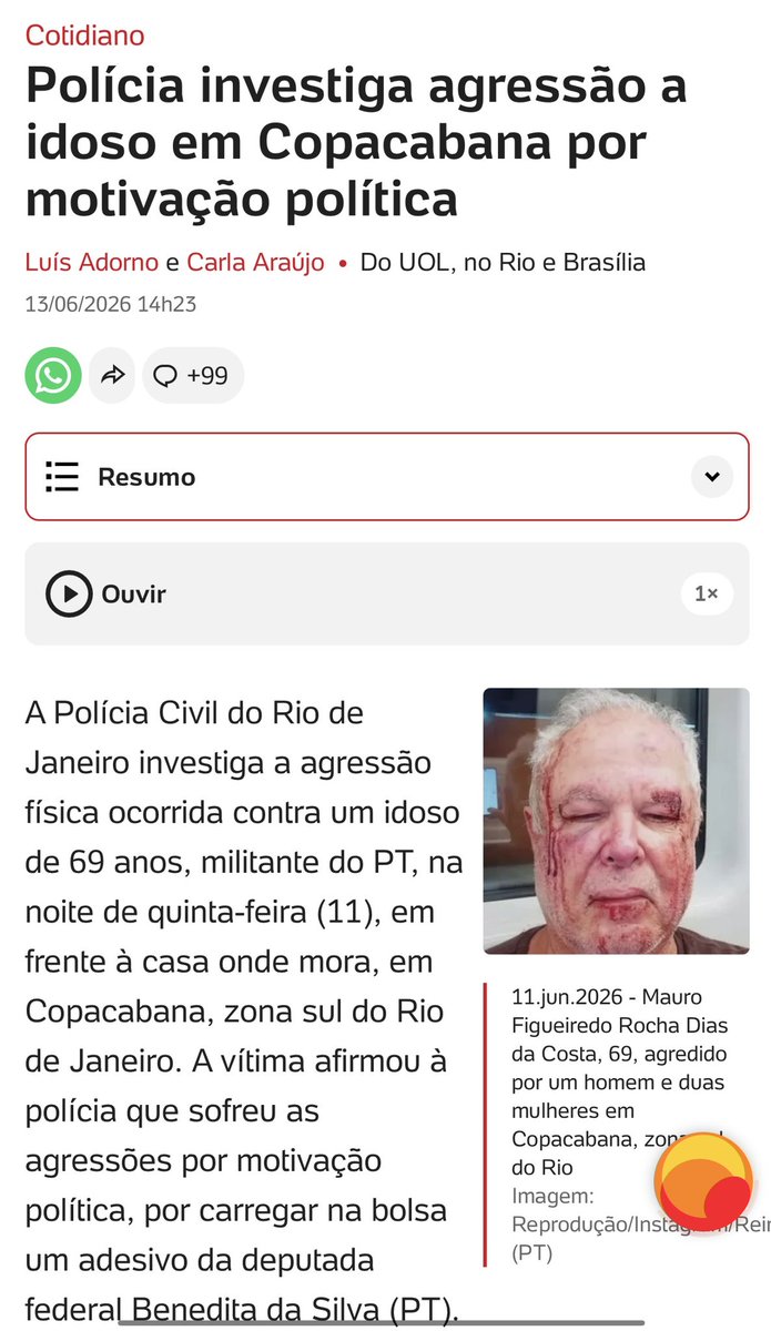 Jandira Feghali tweet media