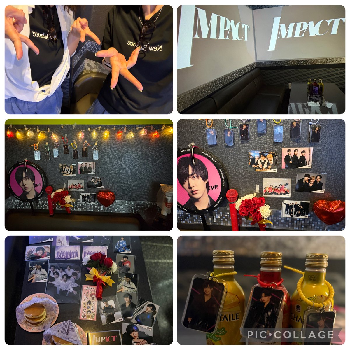 cotrin8's tweet photo. 💛ちゃんとIMPACT鑑賞会。でっけぇ2面プロジェクターで観るIMPACT最高🥹
ふたりで同じシーンでボロ泣き&amp;秀郷様の好きポイントが完全一致すぎて笑った
今日の隠れテーマは影山くんのお誕生日会。
💛ちゃんがまさかの影山くんうちわを忘れたので代わりにみなち←
ARATAで乾杯して10時間半を締めくくり✨ https://t.co/608Hwsl5ZG