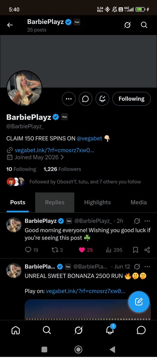 Vneverwon's tweet photo. @LyxxArc @BarbiePlayz_ ALL DONE,NEVER WON,FIRST WIN PLEASE😭

AuwT4qfkymthGGbGJ8y8aDd5NRLZytE3tTEae6eSJkj2 https://t.co/qnCZ09WDdm