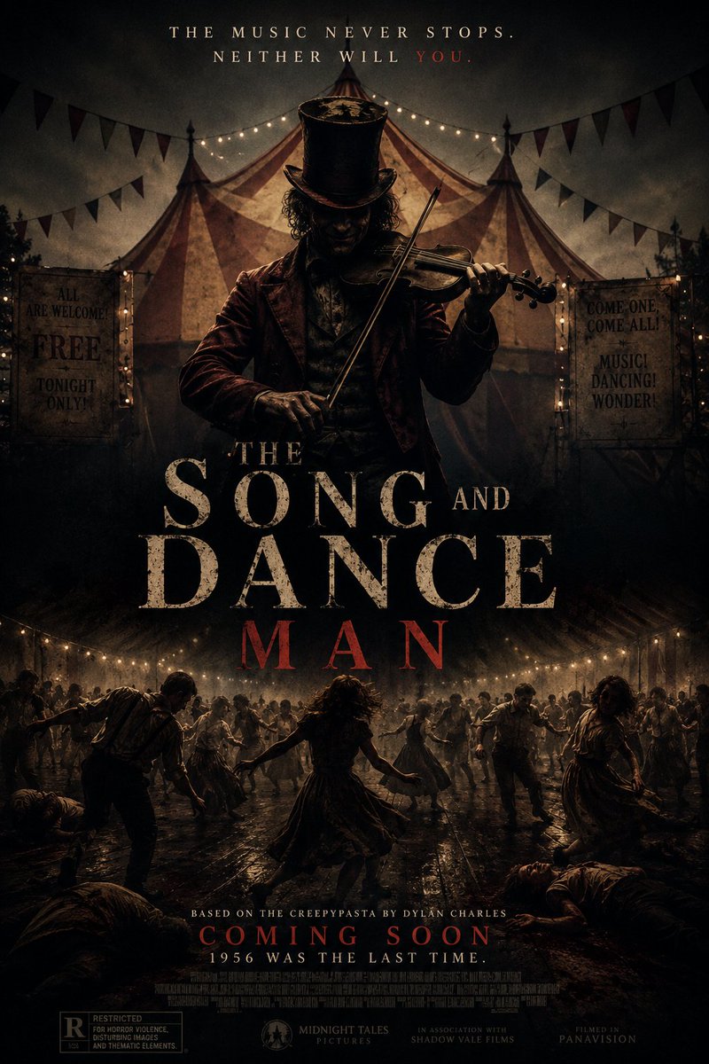 DatArimahTho's tweet photo. @Dark_Somnium I asked chatGPT to make a movie poster based off probably my favorite story you narrated. It didn't disappoint! https://t.co/SYhOlnPniT