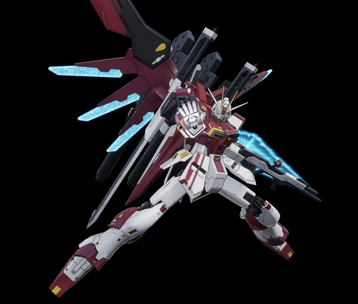 BlueLapis9901's tweet photo. デスティニーインパルス弍式

インパルスガンダムSpecⅡを改修し新型のデスティニーシルエットを装着した機体、という設定です。

#ガンダムブレイカー4 
#ガンブレ4 https://t.co/VJ7yh3C0Td