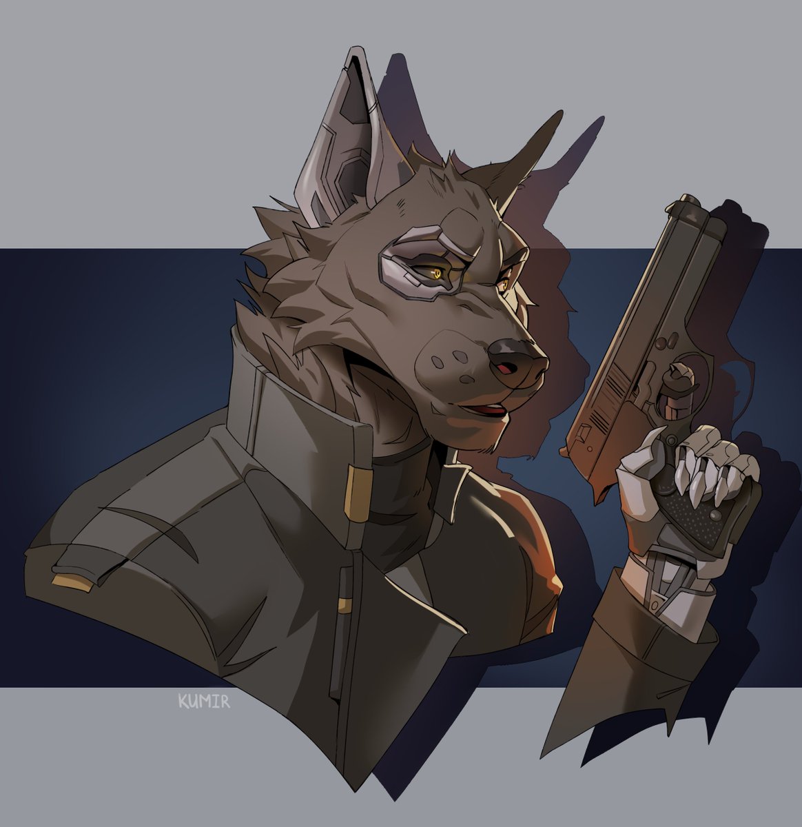 Kumirartdump's tweet photo. Portrait for a fellow tg-user! https://t.co/0IR7zAsedn