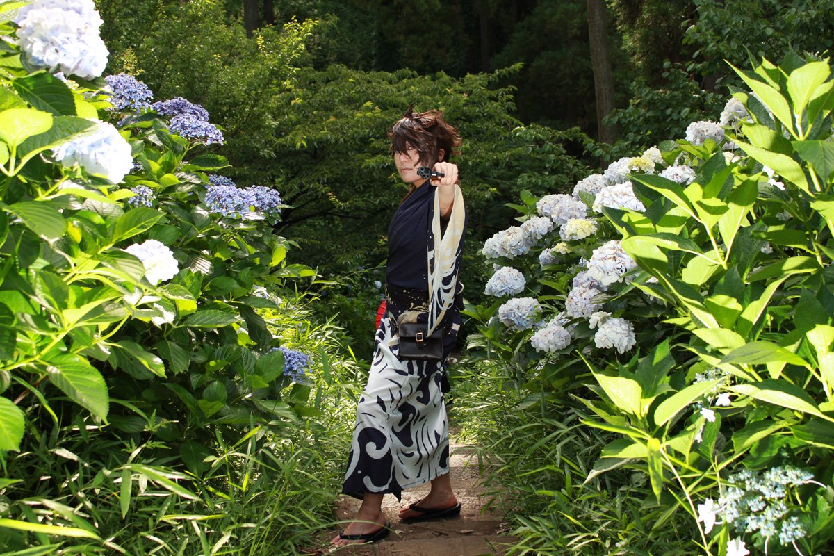 s_yumoon_p's tweet photo. 【⚠️cosplay/コス⚠️】

刀剣乱舞💠🌿
No.93 陸奥守吉行
┈┈┈┈┈┈┈┈┈┈

いらっしゃい

┈┈┈┈┈┈┈┈┈┈
photo📸さでぃさん https://t.co/zOON04tHps