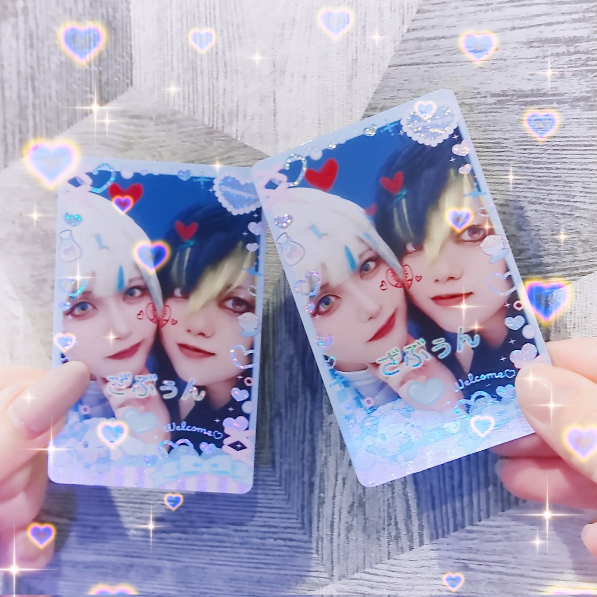 Berserk_Gentle's tweet photo. ⚠🌈🕒コスプレ⚠
やってみたかったホロカード😭
かわいすぎ😭 https://t.co/PuHRGIkwB2