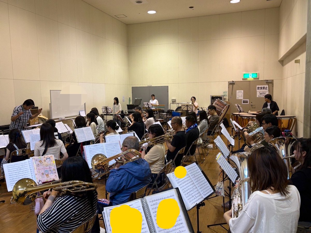 vivace1994's tweet photo. 今日は強化練習でした。1日練習は体力が持ちませんね💦
#ヴィヴァーチェ #吹奏楽 #天白区 #名古屋 #楽団員募集 https://t.co/WBWeZbI4TD