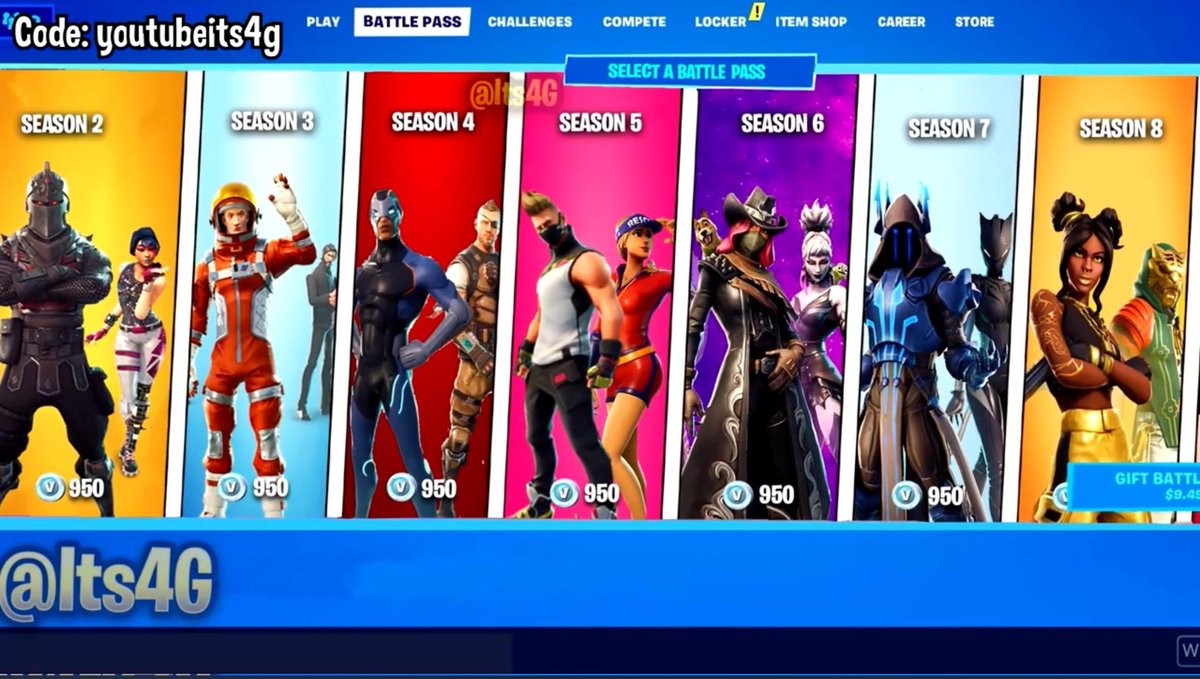 Arkselta's tweet photo. So I found something out, Rocket league is bringing back old rocket passes.. also when you signed up for a fortnite account you signed an agreement saying that Epic can do whatever they want with the cosmetics.. with that being said. As someone who has almost all the battle passes apart from chapter 1 s2  I do believe they should bring back all the battle passes. They should end exclusivity and end the toxicity.