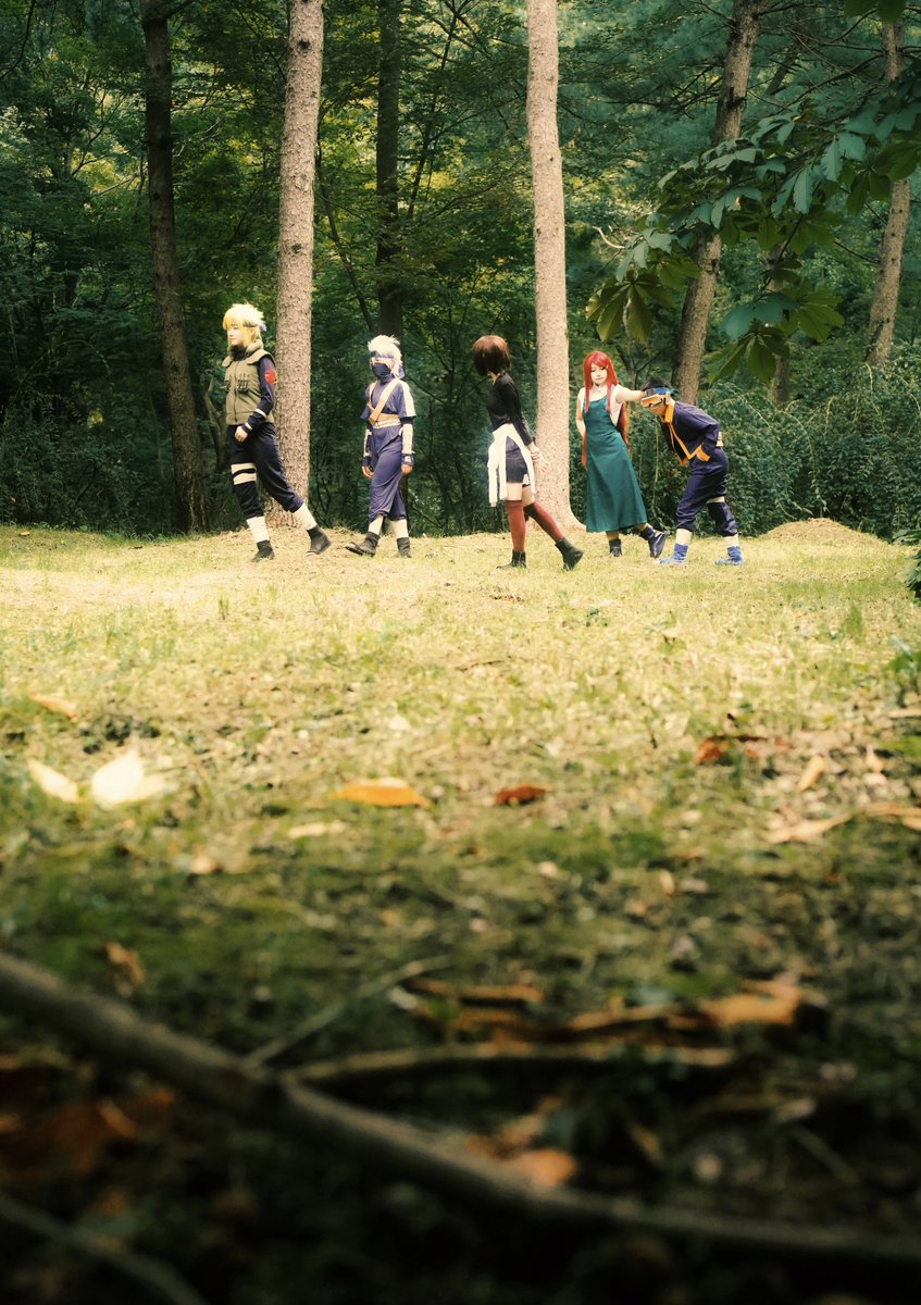 bbori_soup's tweet photo. cos #NARUTO 
ナルト ミナト班 🍃

p.@do_ob_ss https://t.co/bNJ8IJjX1k