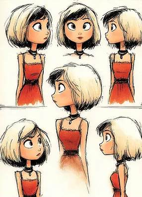 stefiroli's tweet photo. Una delle sfide più grandi quando si creano personaggi con l’AI, che si tratti di character sheet, concept art, libri illustrati o graphic novel, è mantenere la coerenza visiva in tutte le pose e angolazioni.
Come fare? https://t.co/zsdMgoRFv3 https://t.co/447OGGCe1m