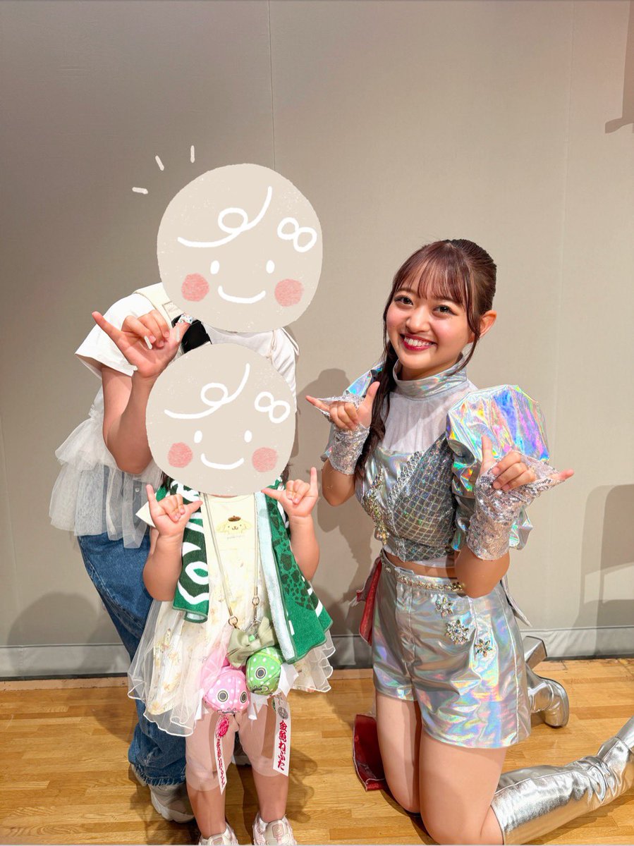 今日のりんご娘さん、特典会だけお邪魔してきました🍎 ノーマルカメラ