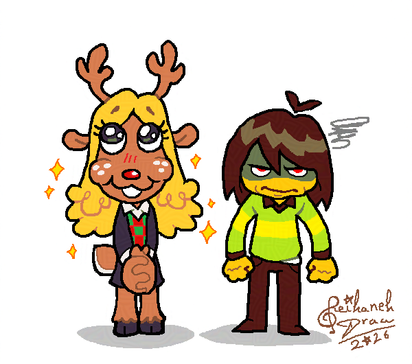 01_ReihanehDraw's tweet photo. childhood friends❤️✨🦌 ^v^
#deltarune #noelle #deltarunefanart https://t.co/0stLVsBHhh