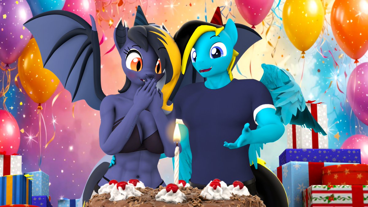 OneBluLoaf's tweet photo. A birthday art for the batto @BlazyAD https://t.co/mXEUcMVGxG