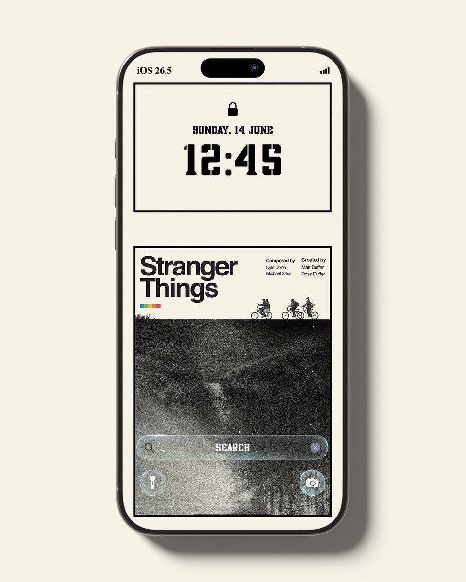 Paperoidd's tweet photo. Stranger Things Poster 🚴‍♂️ https://t.co/QYBBDYmUa2