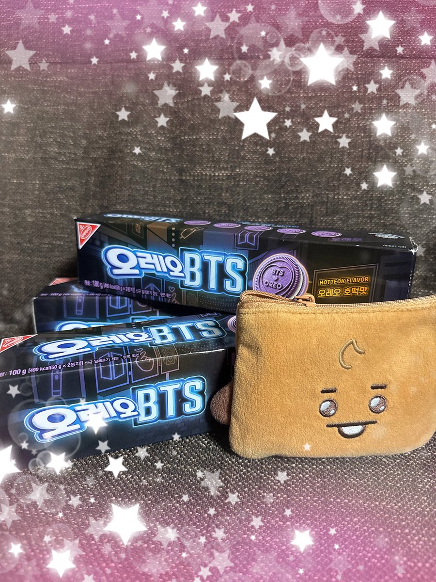 pppigret's tweet photo. ちょっくら別グルで今回渡韓したんだけど、OREO買えて良かったぁ😍可愛い
美味しく頂きます～😋 https://t.co/OxAJ3Z1Gav