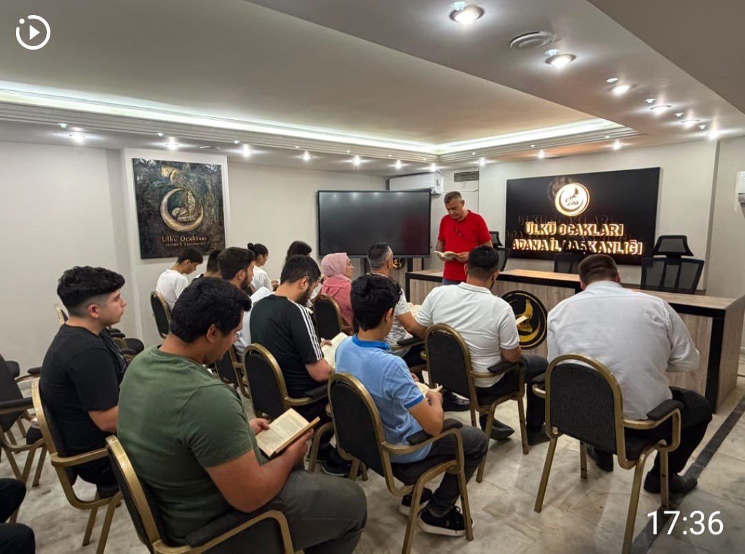 CemTutsoy's tweet photo. Ülkü Ocakları Adana İl Başkanlığı Türk Dünyası Birimimiz tarafından "Türk Dünyası Kitap Meclisi" faaliyeti gerçekleştirildi. https://t.co/8hPJ3dy5kQ