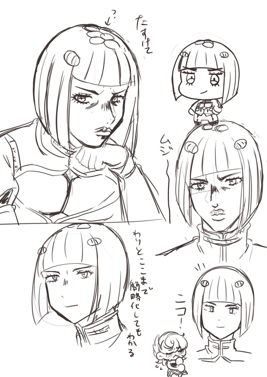 1日1枚護チ(目標) 1日目 ブチャラティさん 絵柄寄せようとすると作画