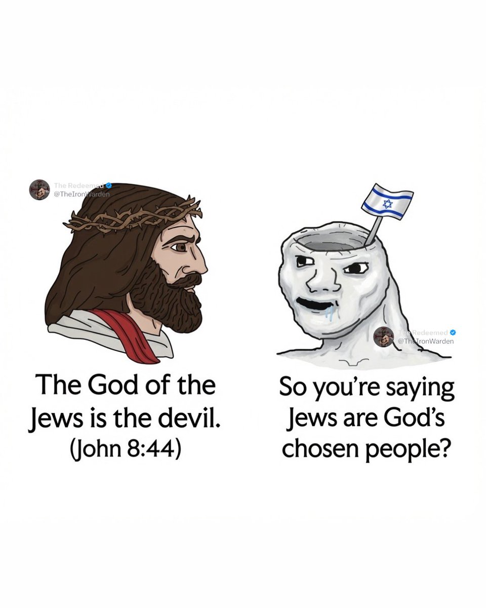 bloodandfaith's tweet photo. Rev 3:9, Rev 2:9, John 8:44, 1 Thes 2:15-16 https://t.co/Xhceakkwfo
