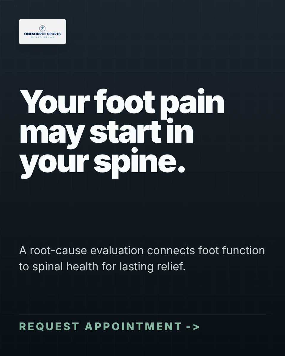 1sourcerehab's tweet photo. Chronic pain often has a hidden source. A root-cause analysis looks beyond symptoms to find the real driver. 1/2 https://t.co/bDrvm7Osba