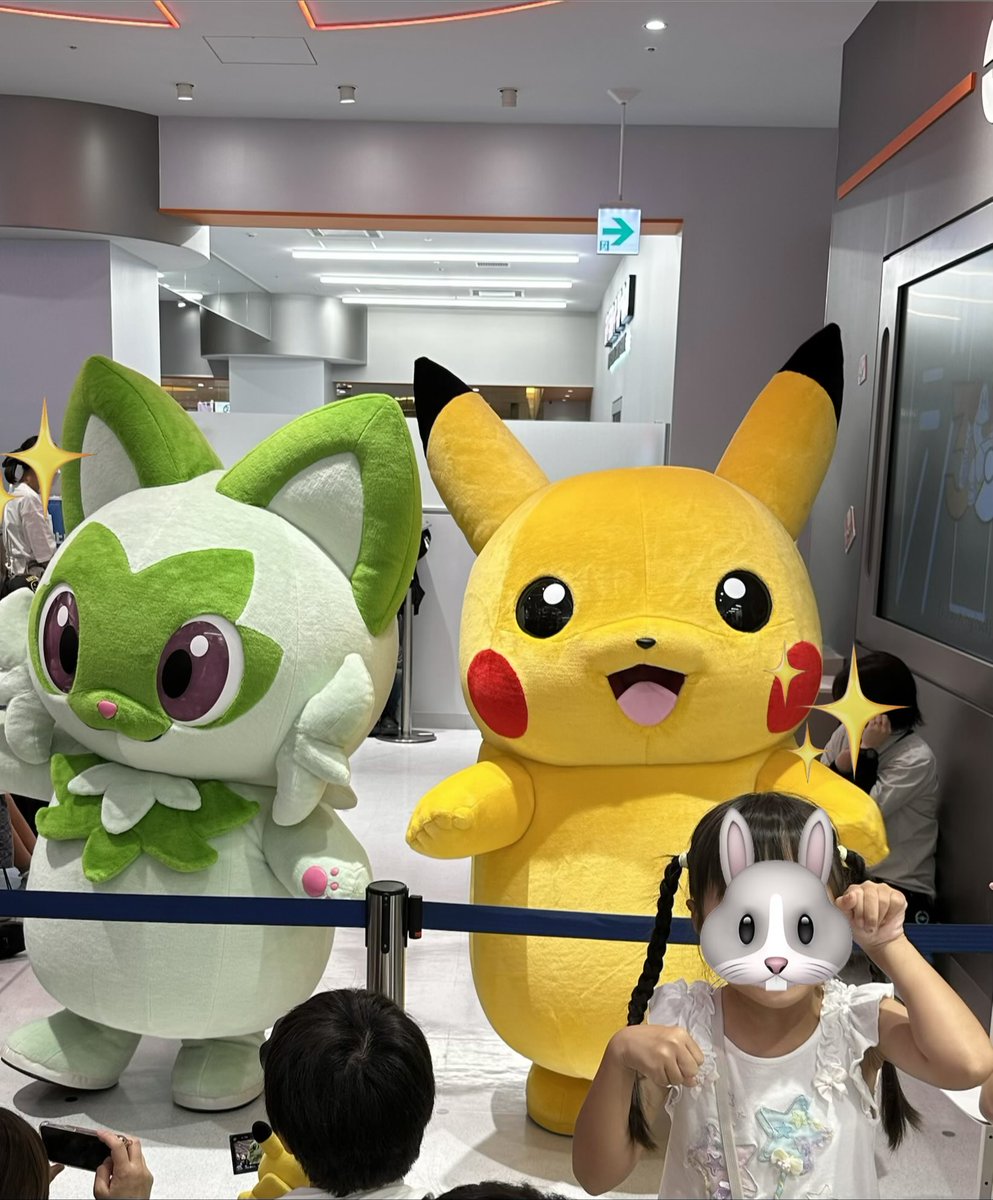 su_gi_ta's tweet photo. 今日はポケセンとNintendo FUKUOKAに
行ってきました✨

キミにあえた！グリーディングでは
ピカチュウとニャオハが来てくれて
甥姪ともに大興奮😳

アクリルブロックも購入でき
Nintendo FUKUOKAにもはじめて行けて
良かったです👍

#ポケモンセンターフクオカ
#キミにあえた
#NintendoFUKUOKA https://t.co/YZB7zR0iJV