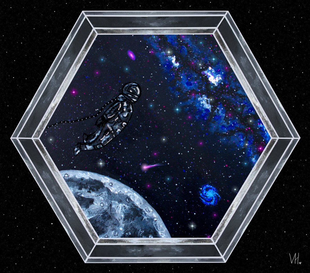 VH_SpaceArt's tweet photo. Email subscribers I've just sent you all the info for launch next weekend! You've also got the first look at the insane glow paint!😁

If you haven't got and should have lmk, or sign up here!
https://t.co/eXeq5dfWY5

My email list are getting a discount too.🤭 https://t.co/5IRZZC3CZd