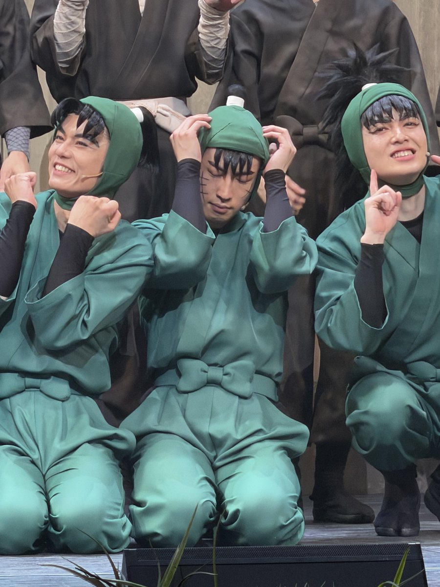 ctsinotoshiana's tweet photo. 最後は可愛いポーズ❣️　#忍ミュ https://t.co/INm2ddIDdR