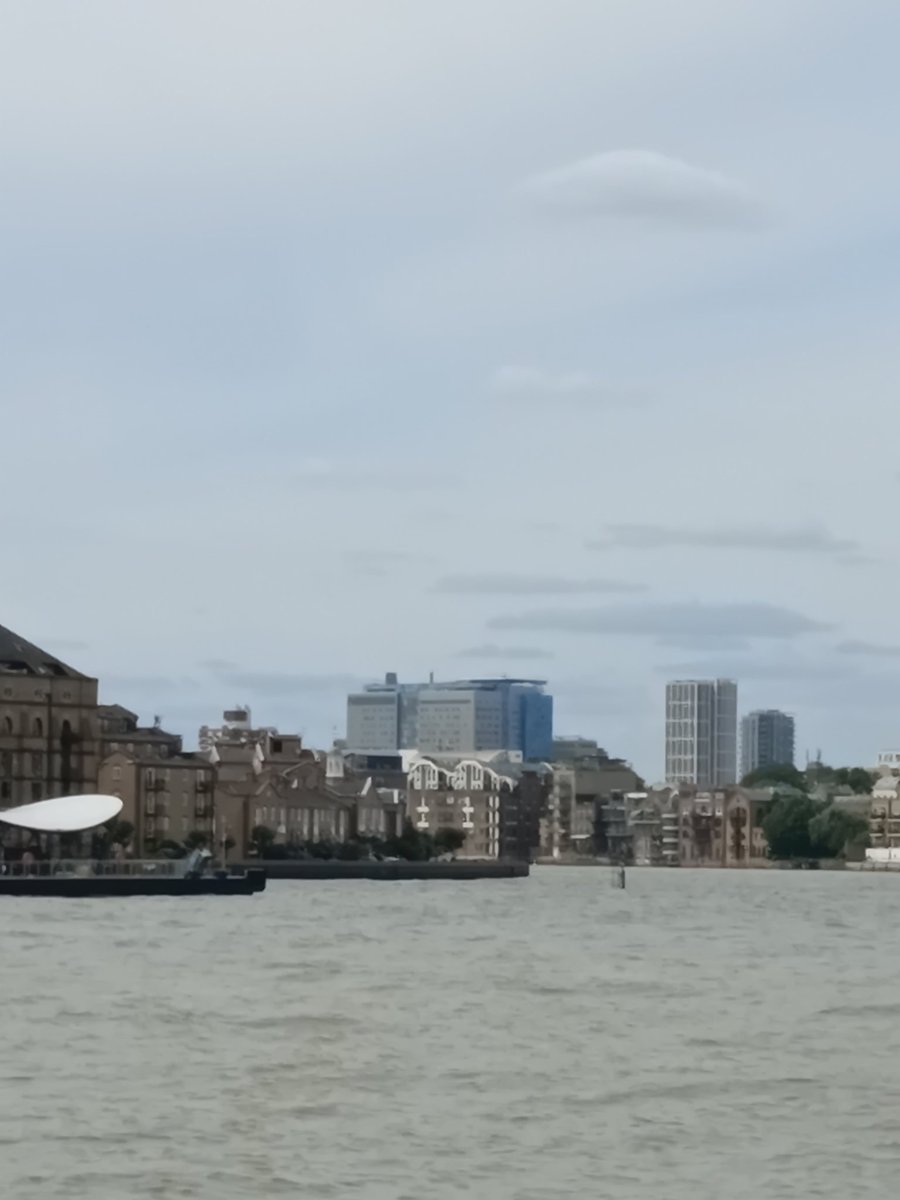 Highlandlad47's tweet photo. East London from the Thames.. https://t.co/MHeCZBjXTF