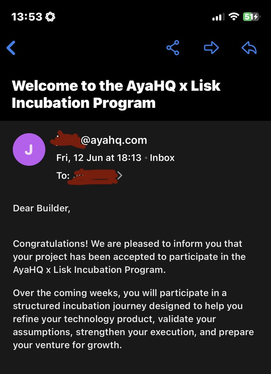 prosper_ayere's tweet photo. Guys!!! We got in on the @ayahq_ x  @Lisk @LiskAfrica incubator program 🥰

I am super excited about this journey and ready to embark on it. We are going full blown energy and ready to take the Bull by the horn. 

Congratulations to us all at @Ghonsiproof https://t.co/q7nqeKsXX3