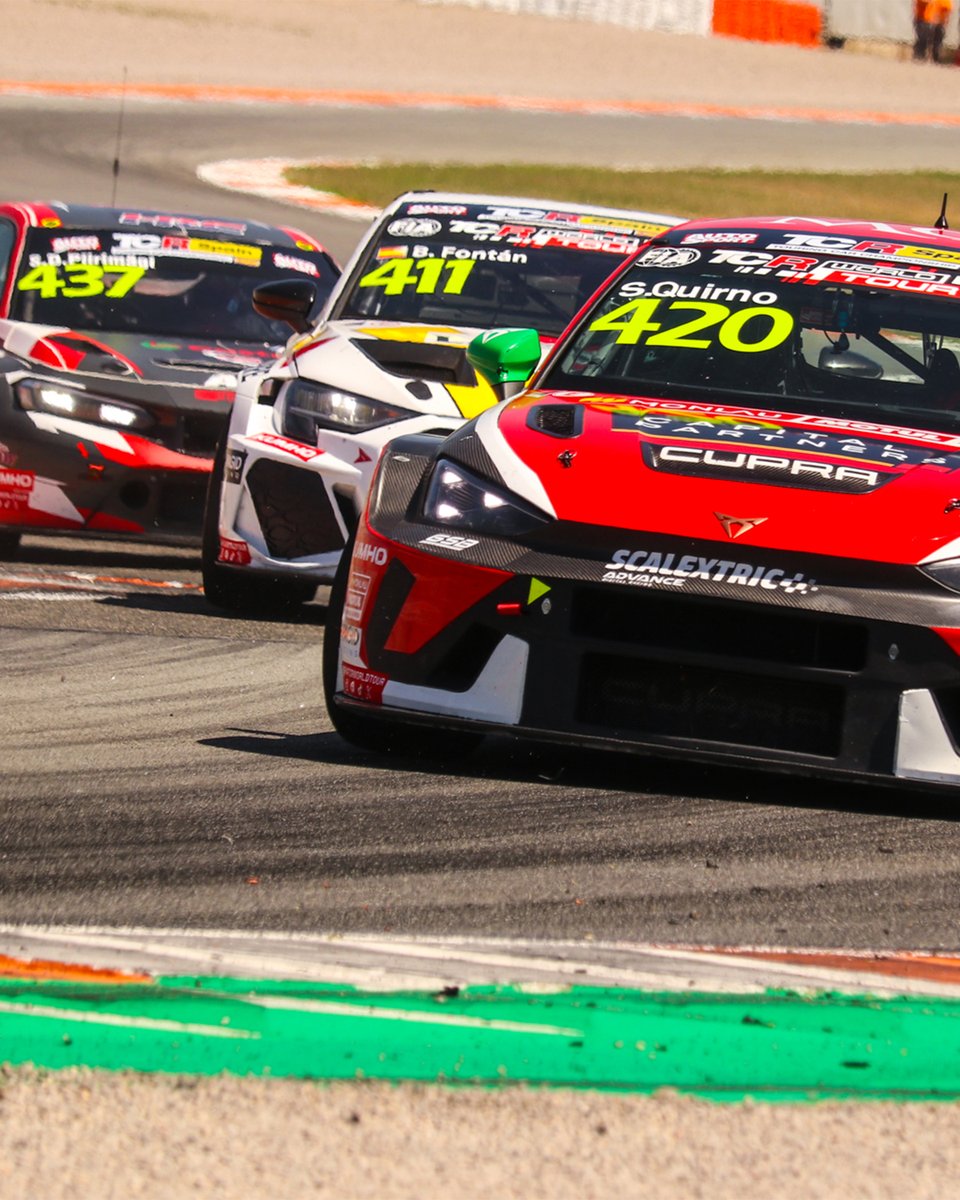 tcrspain's tweet photo. 📸🏁 What a weekend at Circuit Ricardo Tormo! 🔥

Intense battles, wheel-to-wheel action, and a perfect weekend for Viktor Andersson 🇸🇪, who claimed a stunning double victory 🏆🏆🏎️💨

These are the moments we race for! 💥✨ https://t.co/Ox67JKPOLL